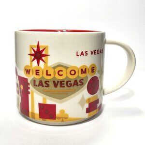Starbucks Las Vegas You Are Here Series Collection 14oz Coffee Tea Mug Cup 2015